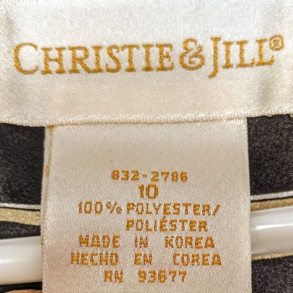 Christie & Jill Pajama Top Sleepware Nightshirt 10 - Picture 2 of 6